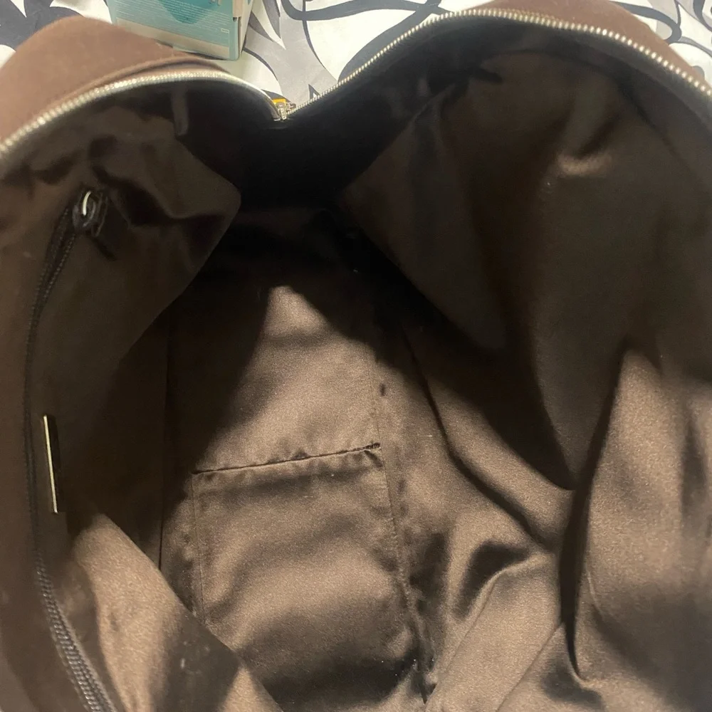 Prada Yellow and Brown Travel Bag - Picture 12 of 16